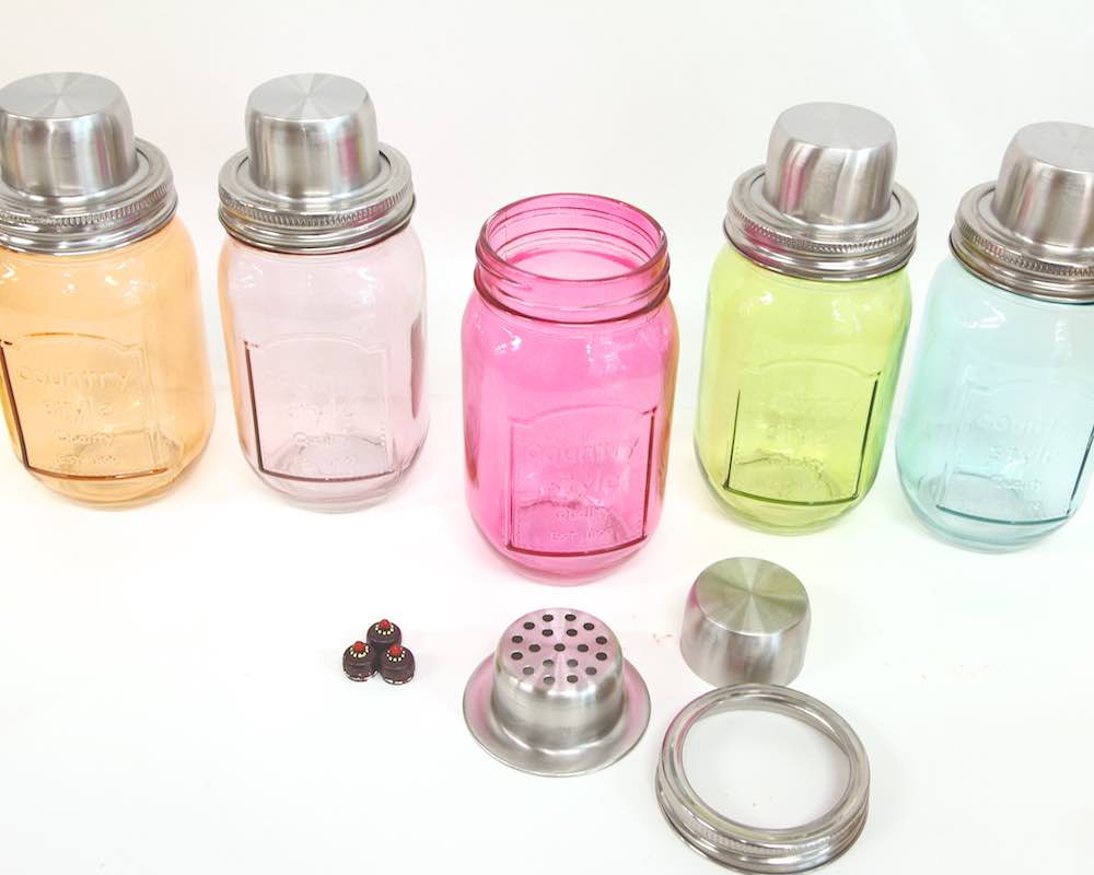 Glas Shaker, Farbe nach Wahl
