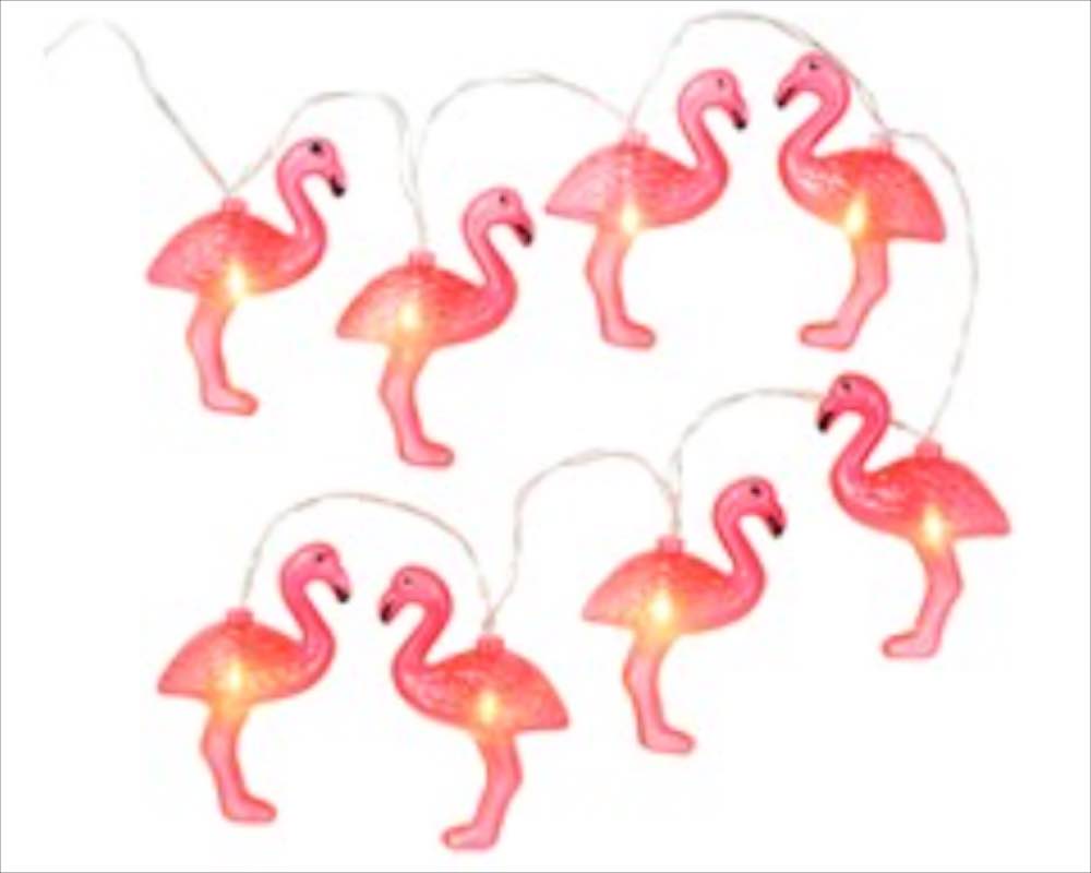Lichtergirlande, Flamingo, LED