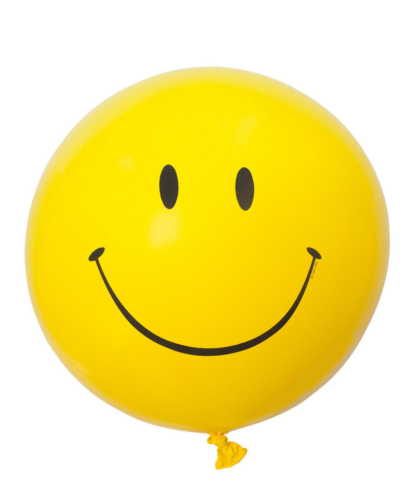 Riesenballon Smiley Face, 75cm