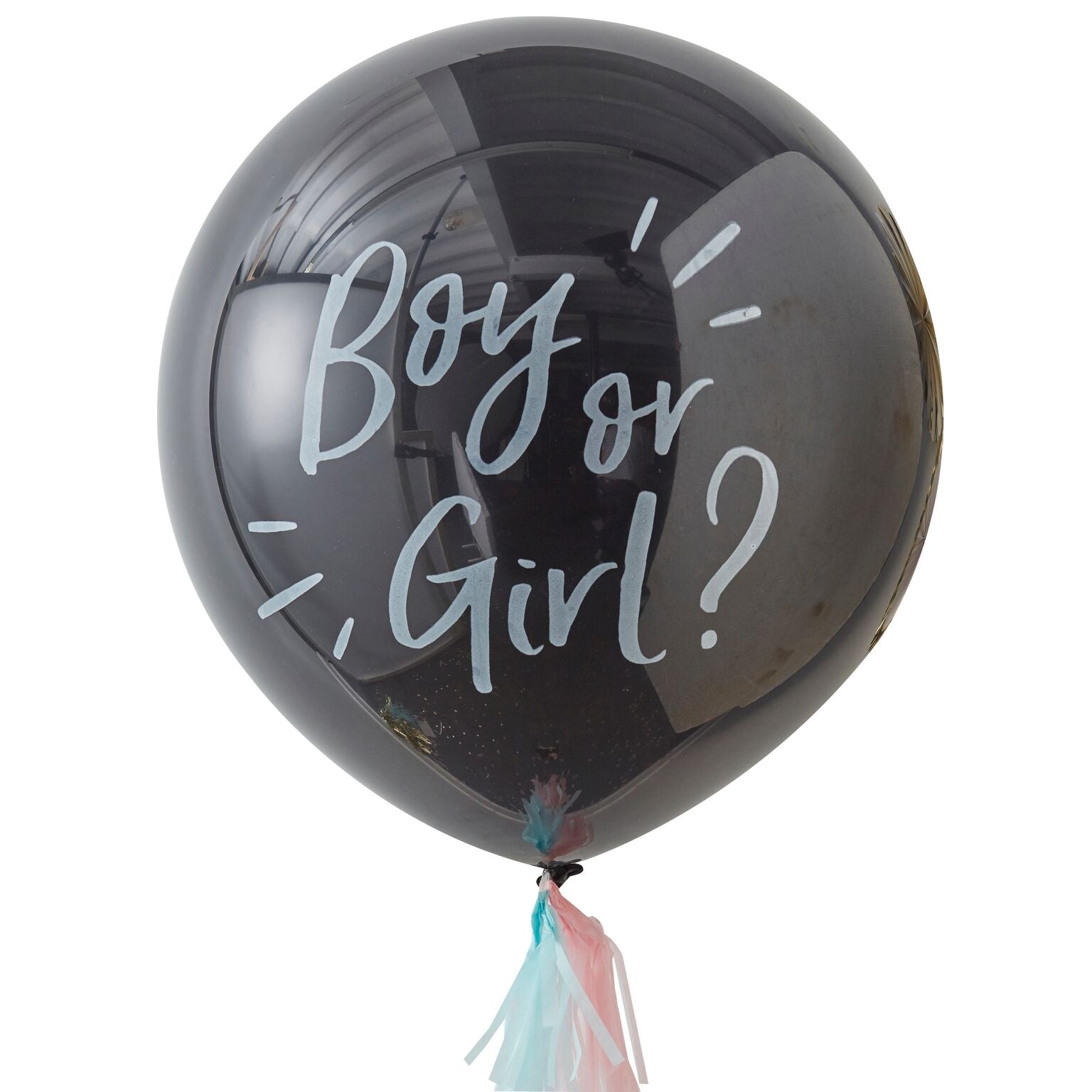Gender Reveal Ballon, Konfetti, 90cm