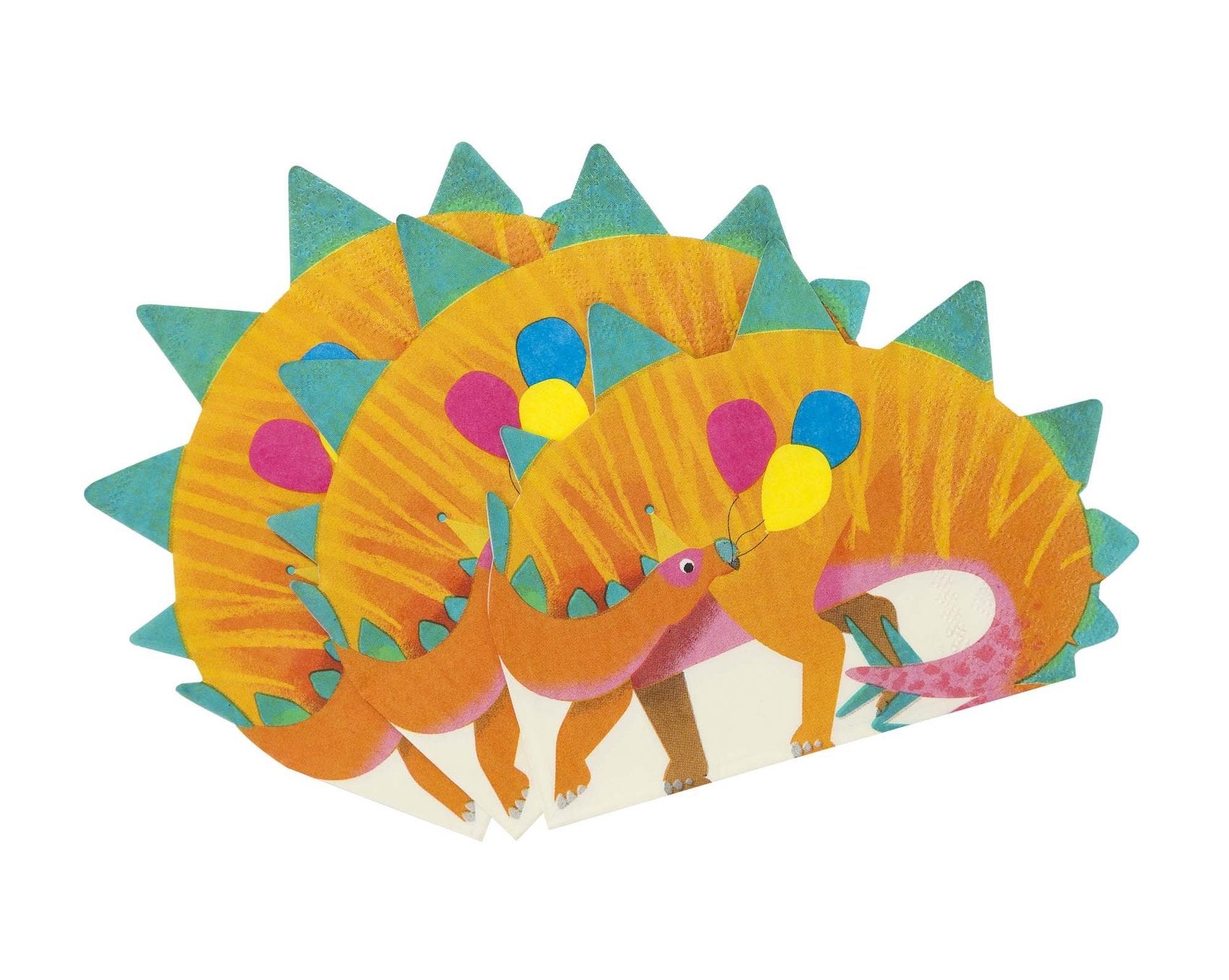 Servietten Dinosaurier Form, Stegosaurus