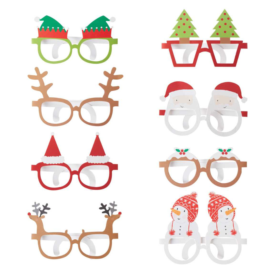 Papier Brillen, Weihnachten