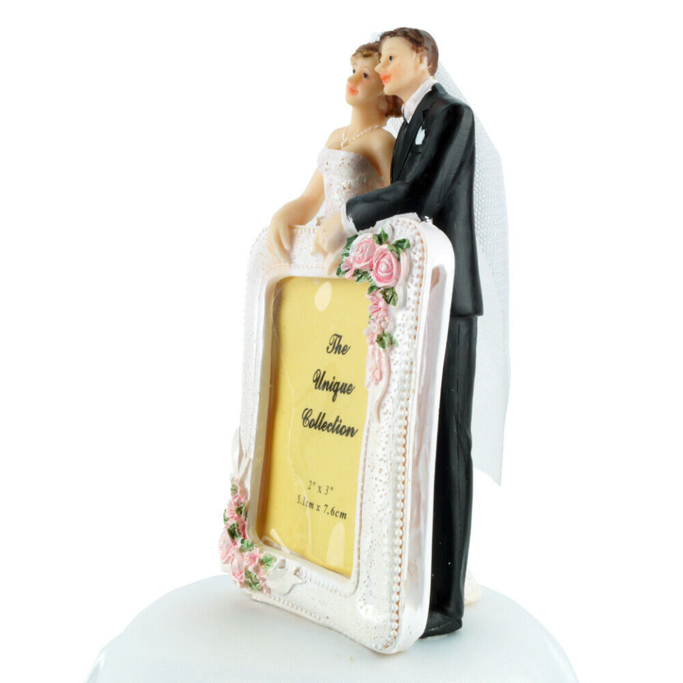 Tortenfiguren Cake Topper Brautpaar 14cm