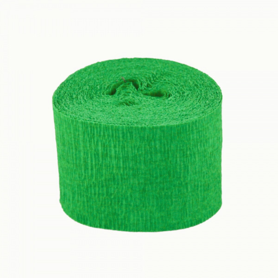Krepp Papierband, grün