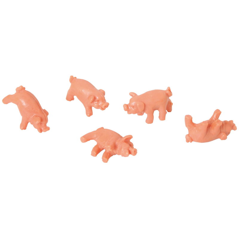Mini Spiel, Schweine Würfeln
