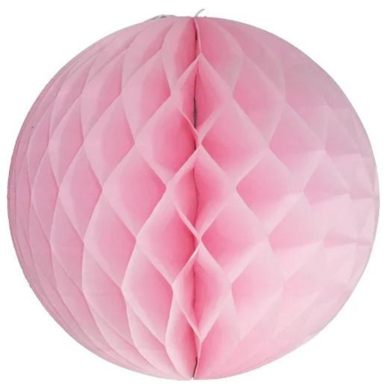 Papier Wabenball, rosa, 20cm