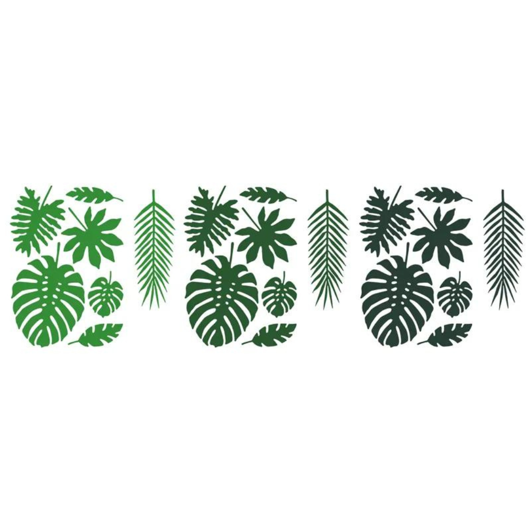 Tropical Blätter Streudeko XL Dekoration Aloha
