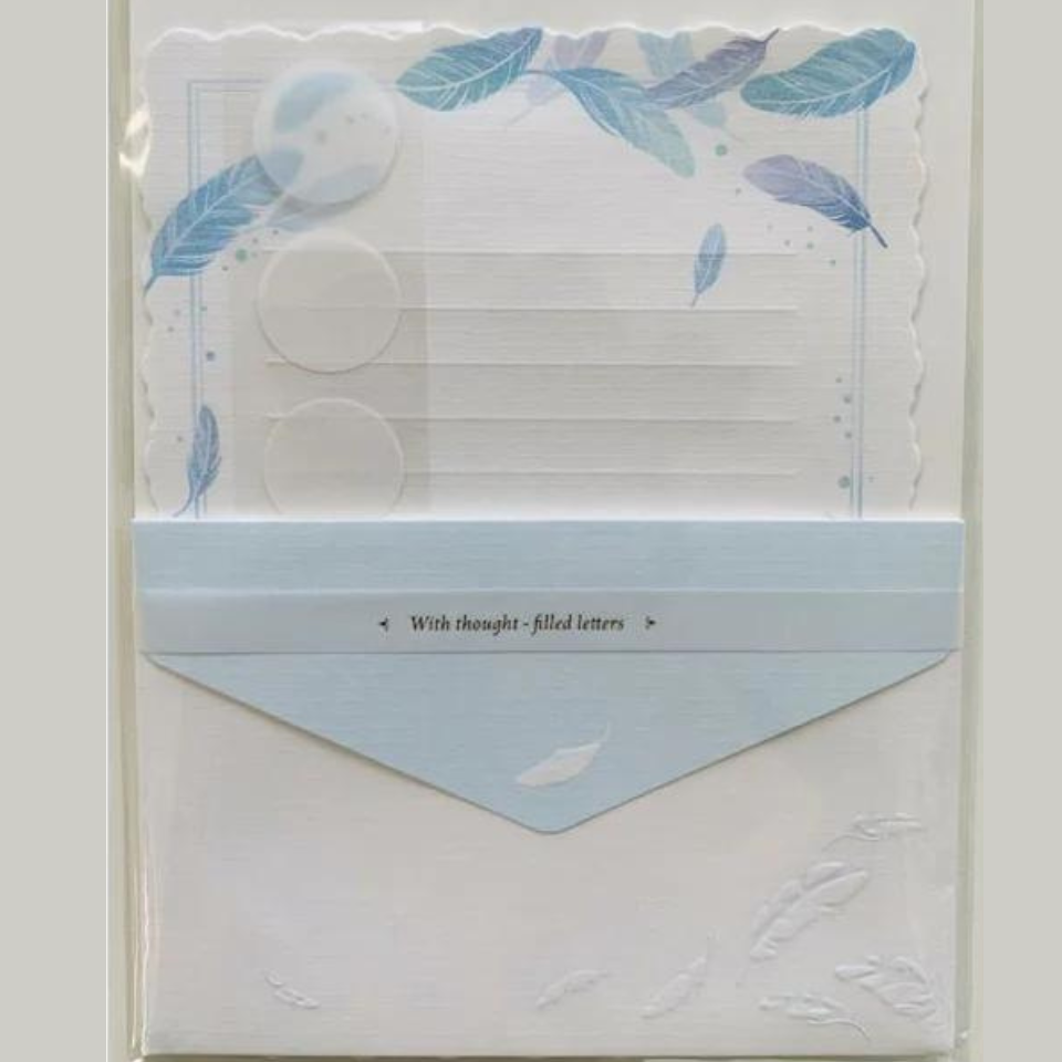 Luxus Design Briefpapier mit Umschlag
