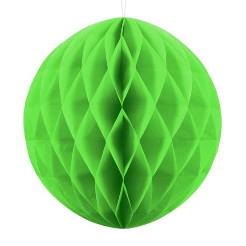 Papier Wabenball, lime grün, 30cm
