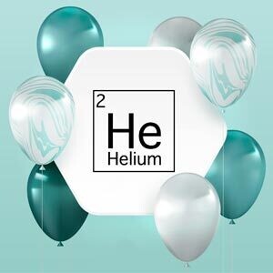 Helium Ballon bis 30 cm