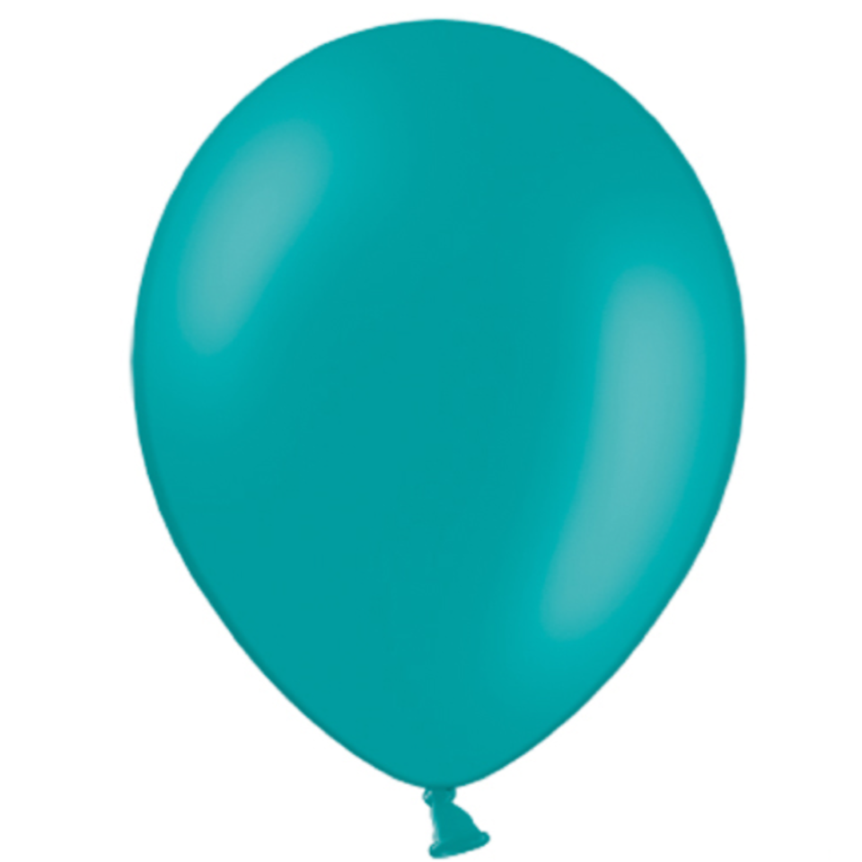 Ballon Turkis Dunkel, 100Stk