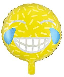 Folienballon Emoji, Crying Laughing, 38cm