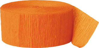 Krepp Papierband, orange