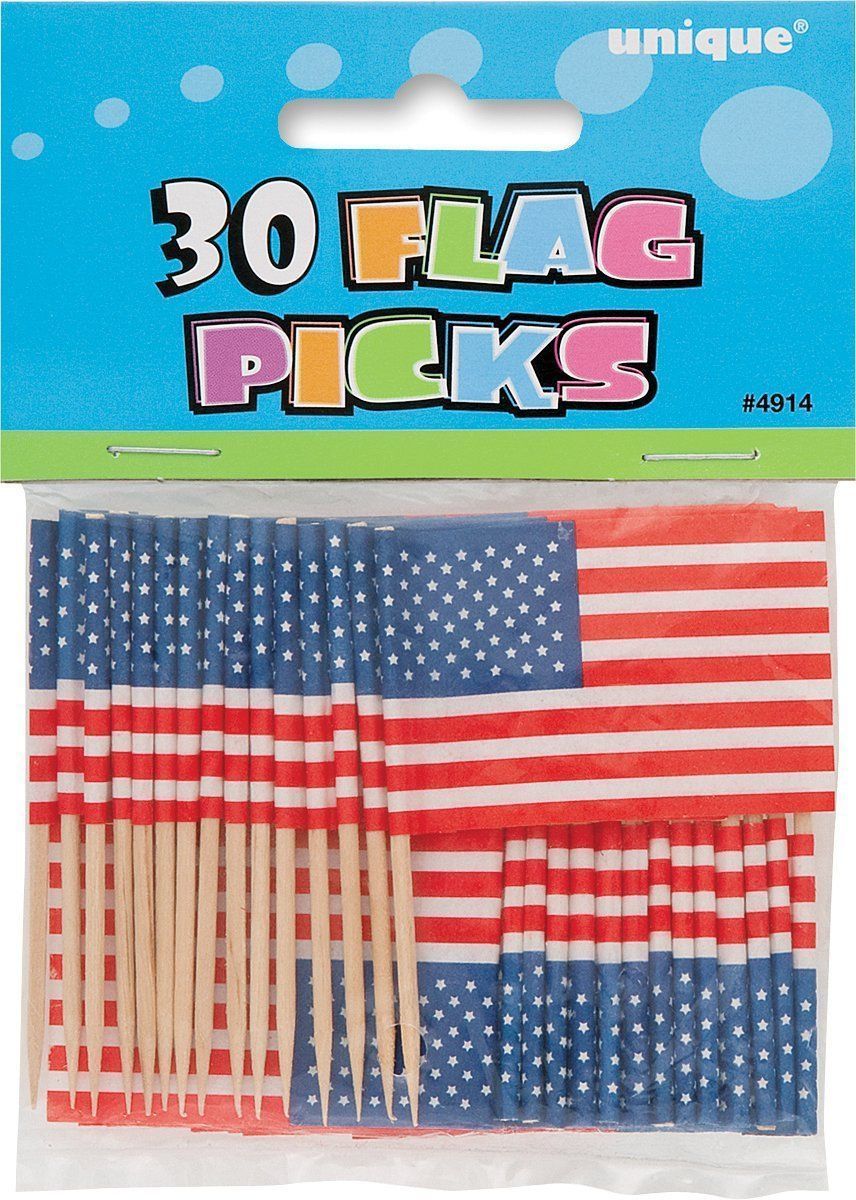 Apero Sticks, Flagge USA, 30 Stk