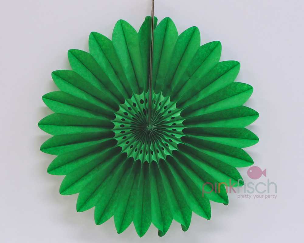 Papier Blume, grün, 45cm (18´´)