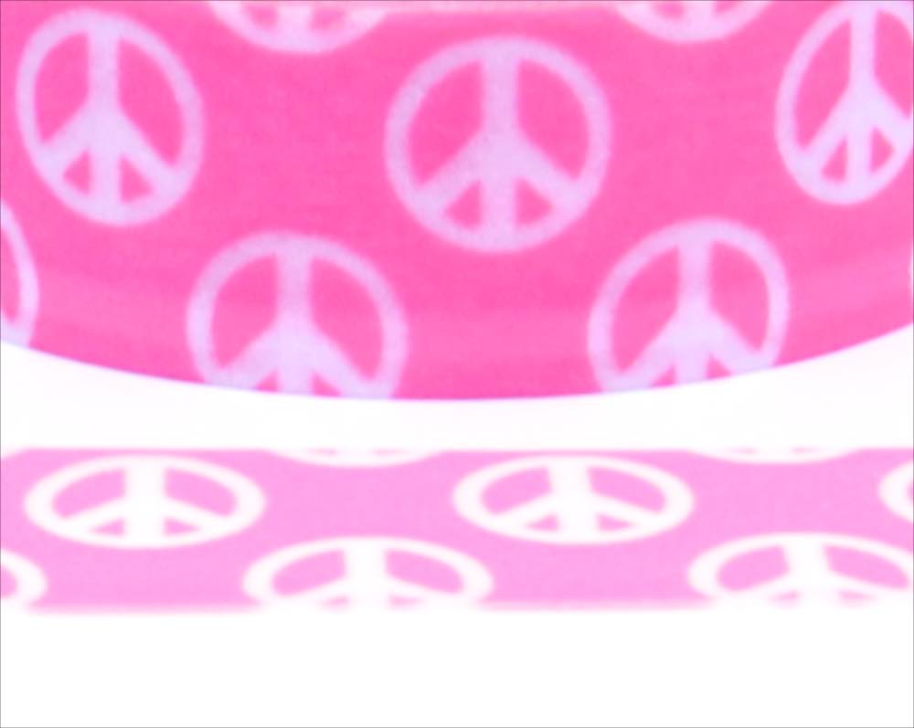 Masking Tape, Peace, neon pink