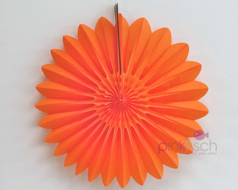 Papier Blume, orange, 45cm (18´´)