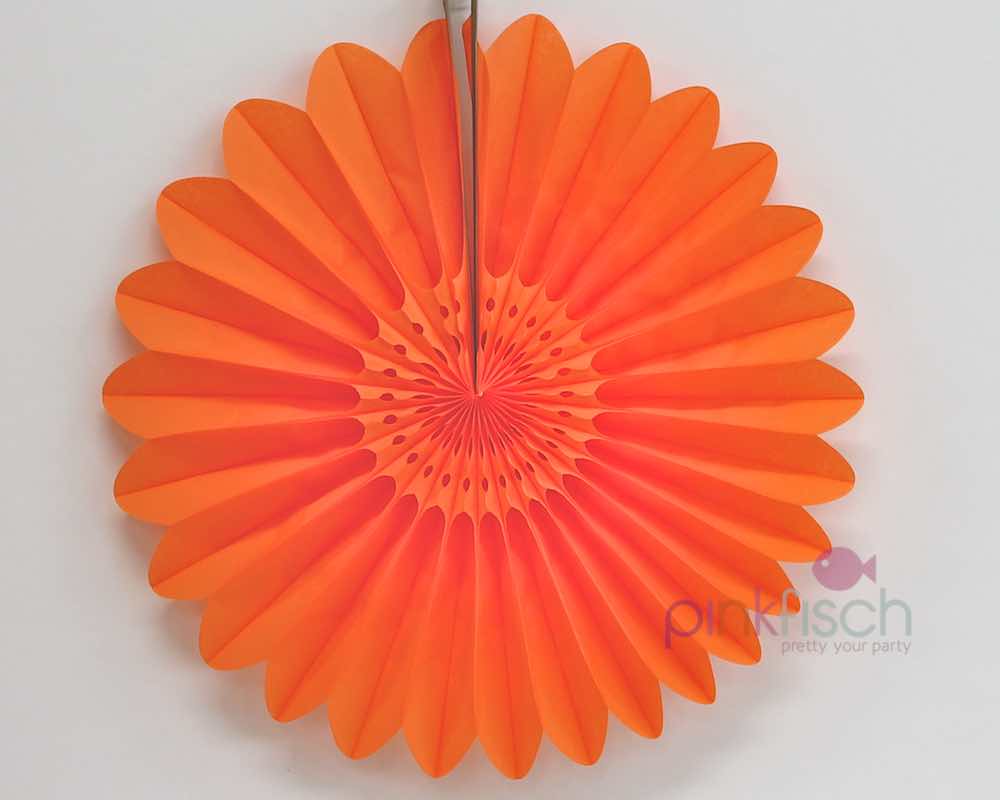 Papier Blume, orange, 45cm (18´´)