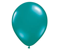 Ballon Petrol Pastel, 30cm, 10Stk