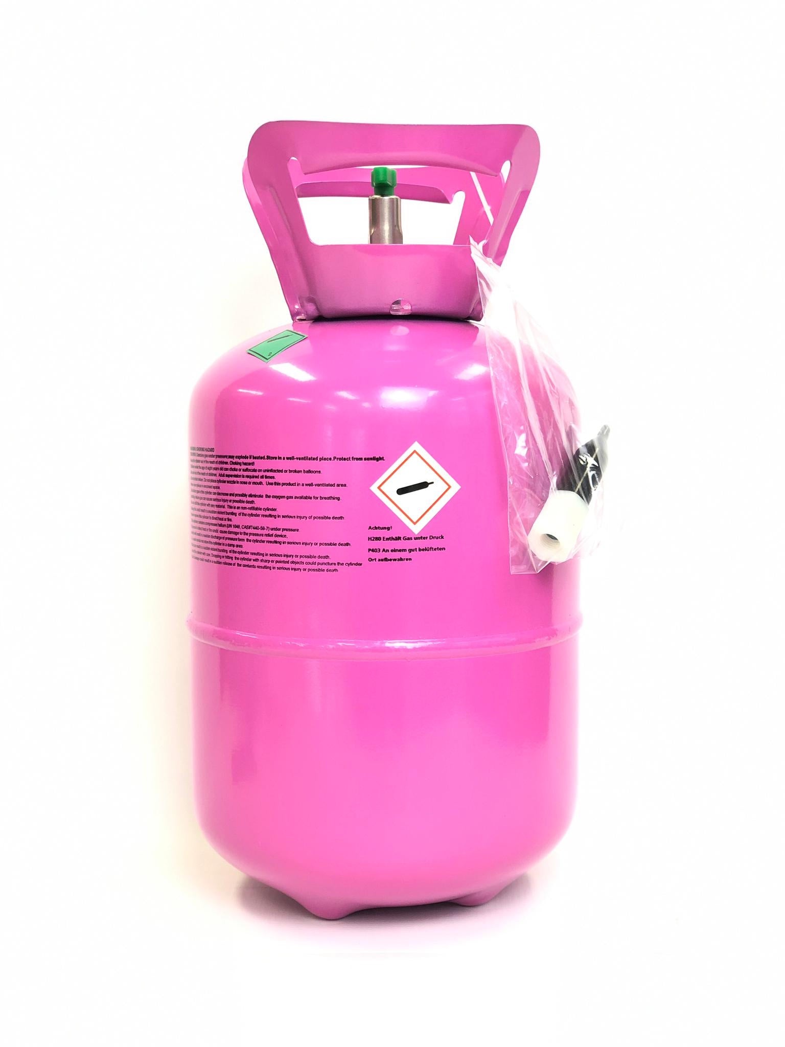 Helium-Einwegflasche, 2 Grössen