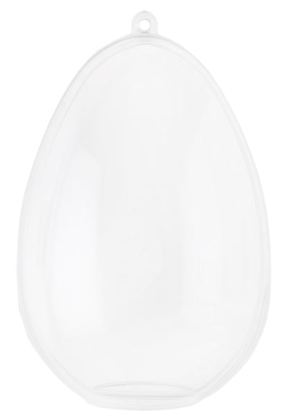 Oster-Ei, oval, 2-teilig, transparent