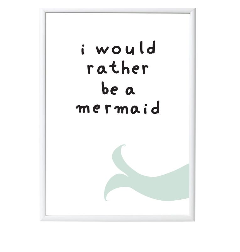 Poster A3 Mermaid