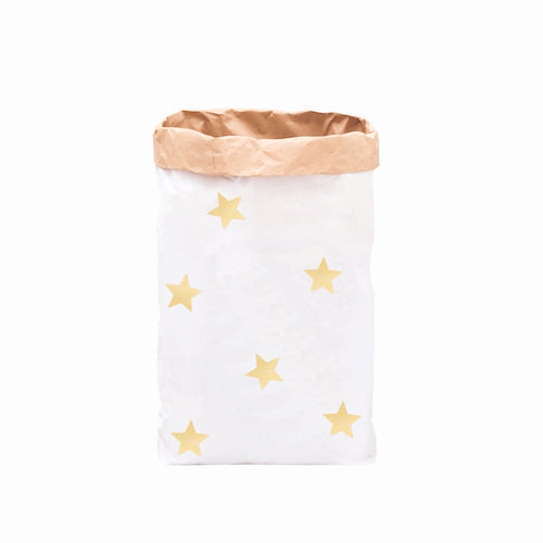 Paperbag goldene Sterne, DIY