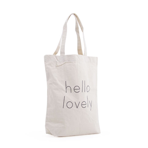 Tote Bag, Stoff, Hello Lovely