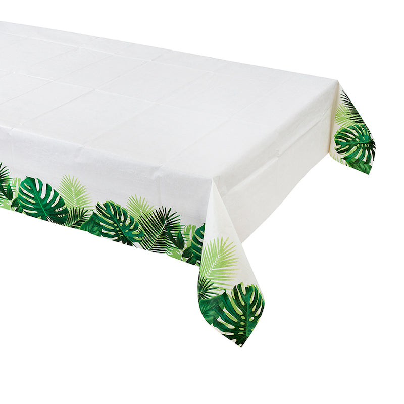 Papier Tischdecke, Tropical Fiesta Palmenblatt