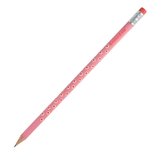 Bleistift, Tupfer hellrosa-rot