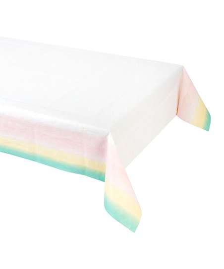 Papier Tischdecke, Pastell, Regenbogen