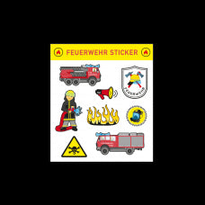 Sticker Bogen Feuerwehr