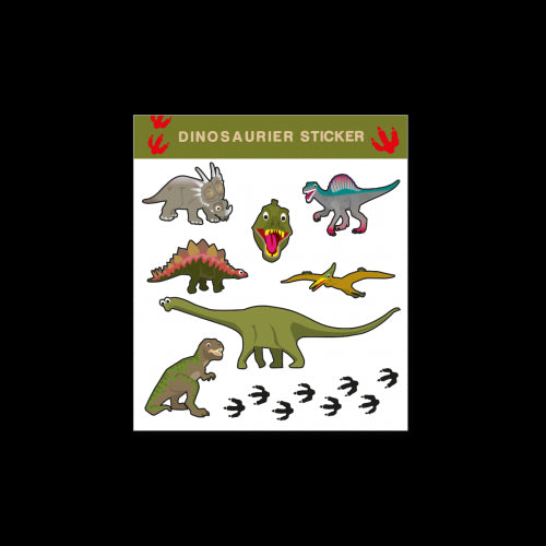 Sticker Bogen Dino