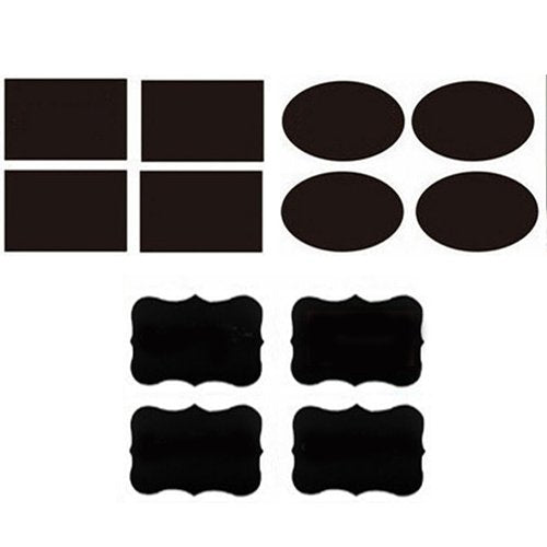 Kreidetafel-Sticker Set, 36 Sticker, 3 Designs