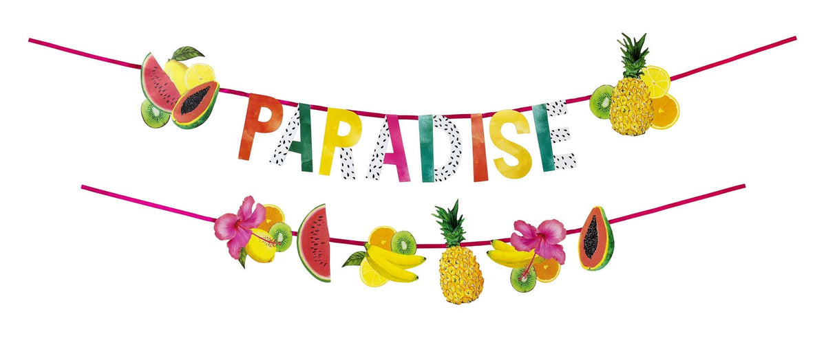 Girlande Tropical Fiesta, Früchte