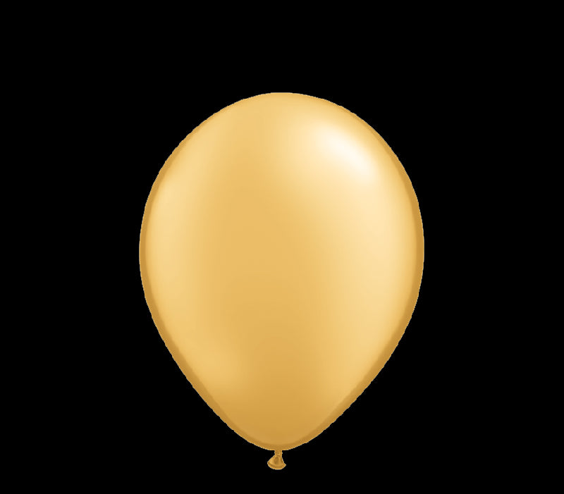 Ballon gold, 10 Stk.