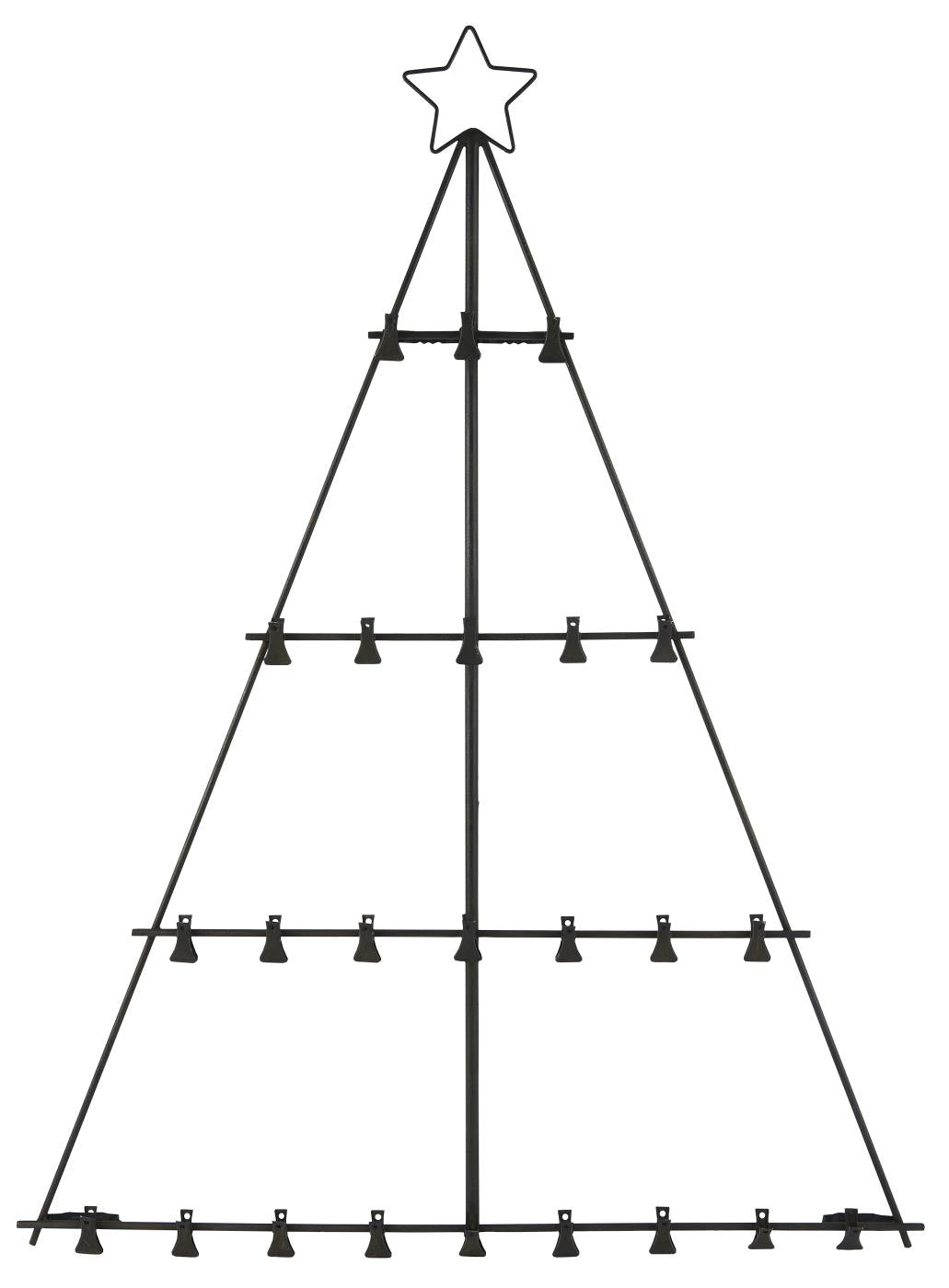 Weihnachtsbaum, Adventskalender, Wandaufhängung, 70 cm