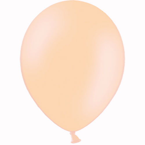 Ballon Pastell Pfirsich, 33cm, 10 Stück
