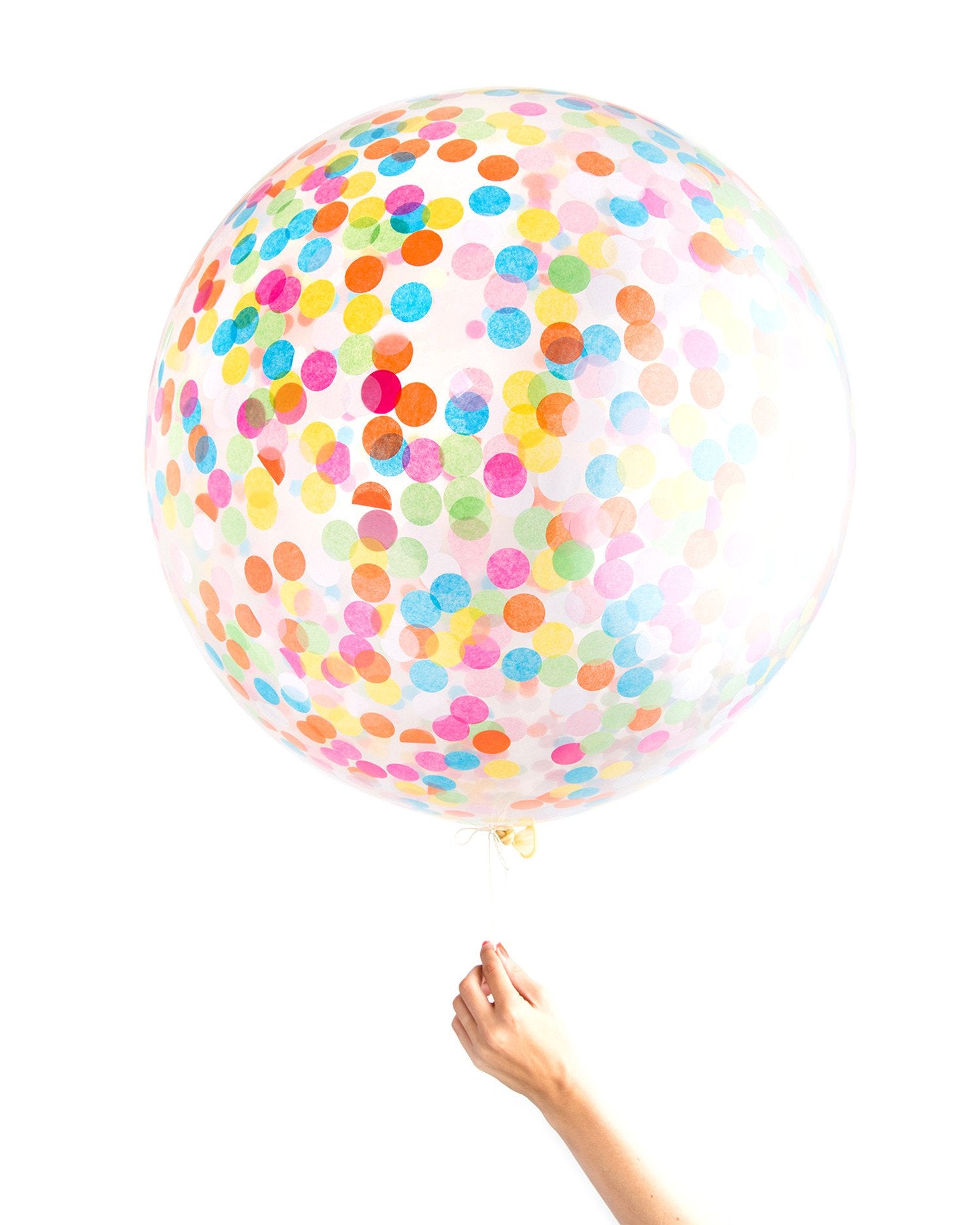 Riesenballon Jumbo Konfetti, bunt, 90 cm