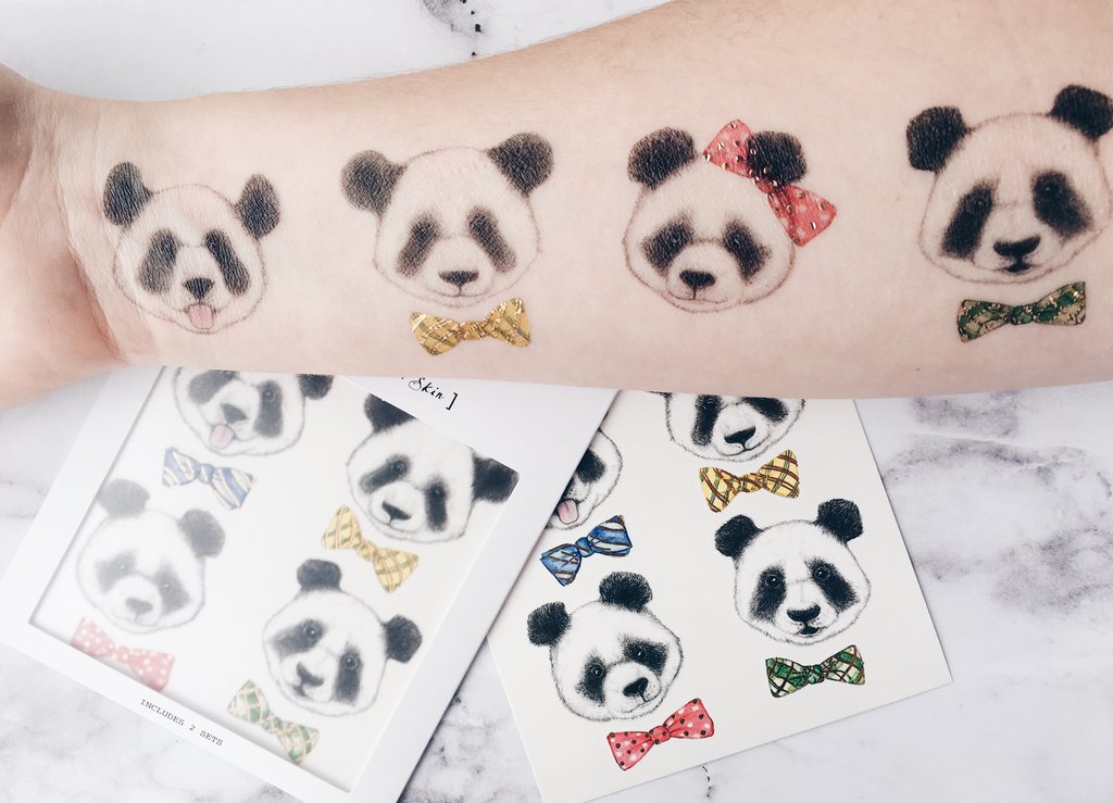 Tattoo Panda, 2 Blätter
