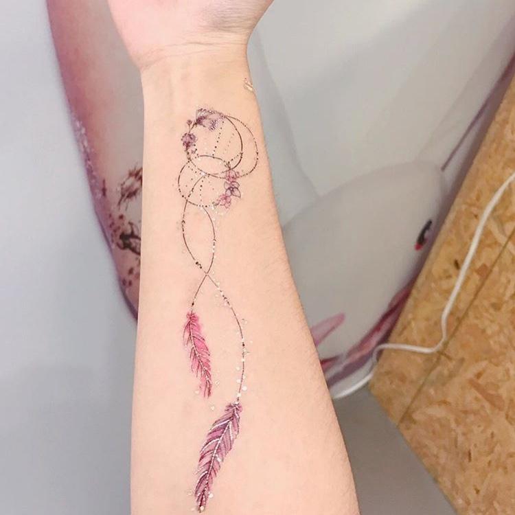 Tattoo Constellation, 2 Blätter