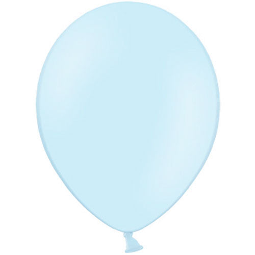 Ballon Perleneffect Eisblau, 100 Stück