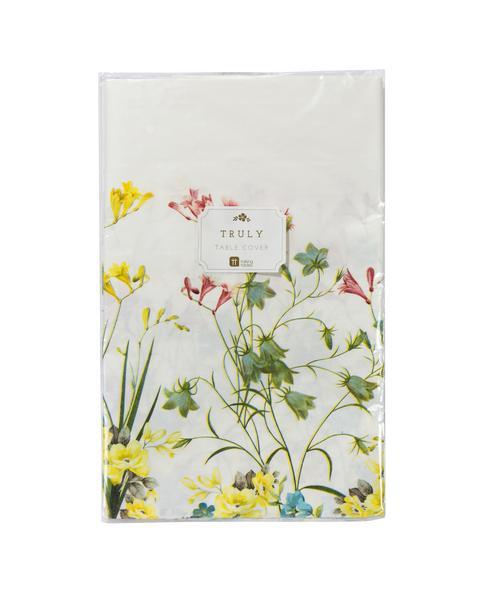 Papier Tischdecke, Frühlingsblumen
