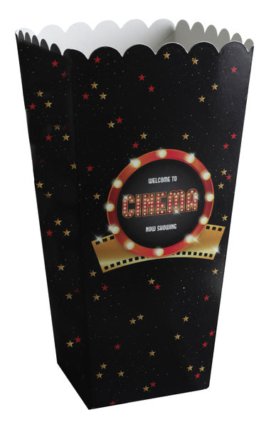 Popcorn Becher Cinema, schwarz