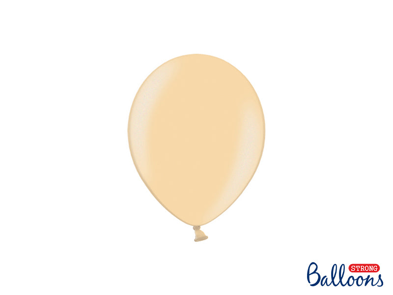 Mini-Ballons Perleffect apricot