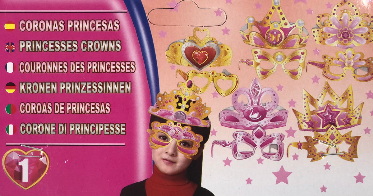 Prinzessin Krone-Set, 4 pcs