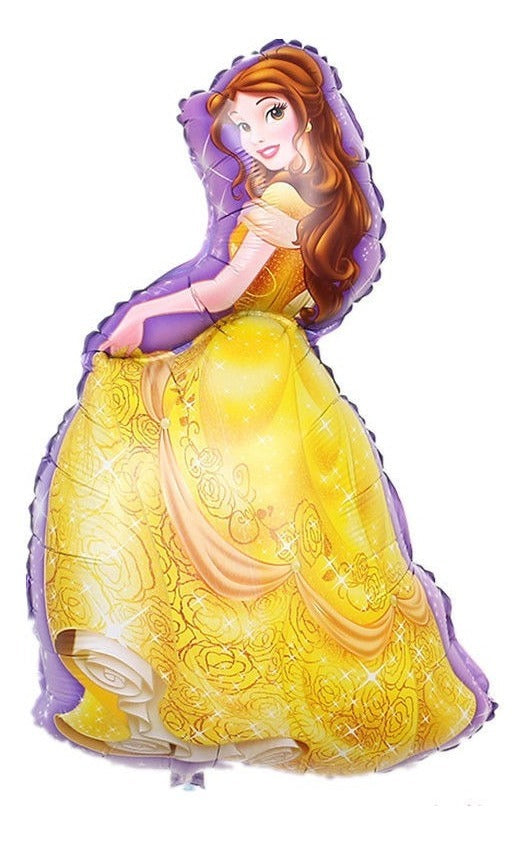 Folienballon, Prinzessin Bella, 92 cm