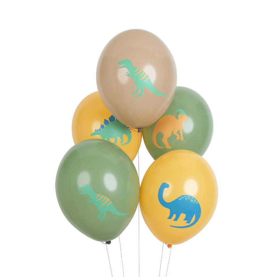 Ballon-Set Jurassic Party Dino