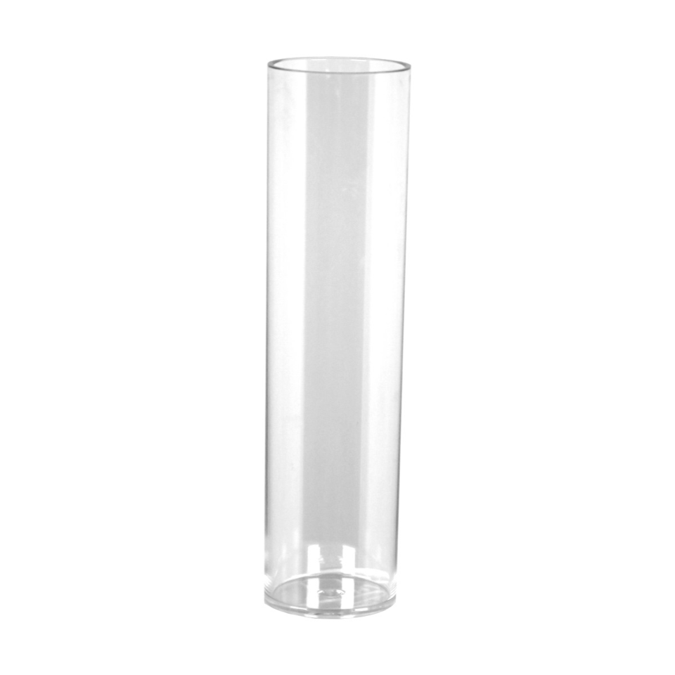 Reagenz-Glas, Kunststoff, transparent, 10 Stk, versch. Grössen, mit Kork