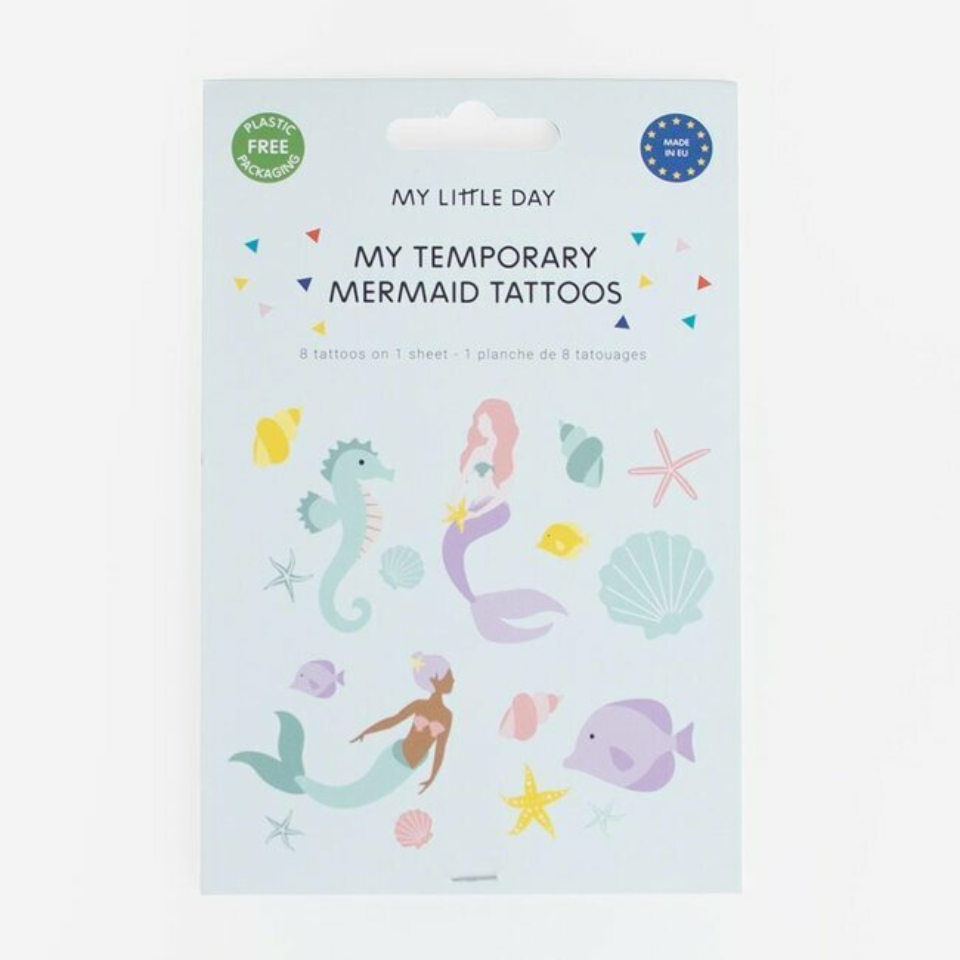 Meerjungfrauen Temporär Kinder Tattoos